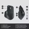 LOGITECH MX Keys Combo For Business Gen 2 - grafite - Qwerty Esp