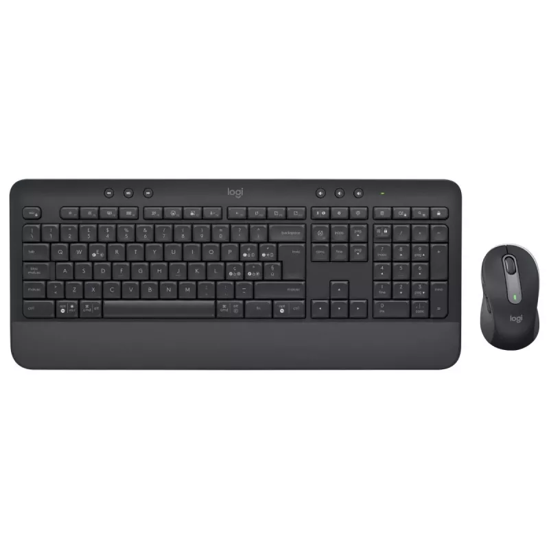 LOGITECH Signature Mk650 Combo For Business - grafite - QWERTY - IT