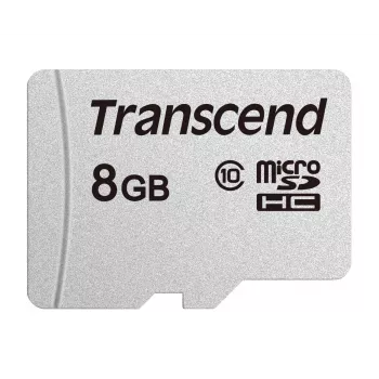 TRANSCEND Micro-SDHC Card 300S 8GB UHS-I U1 senza adattatore