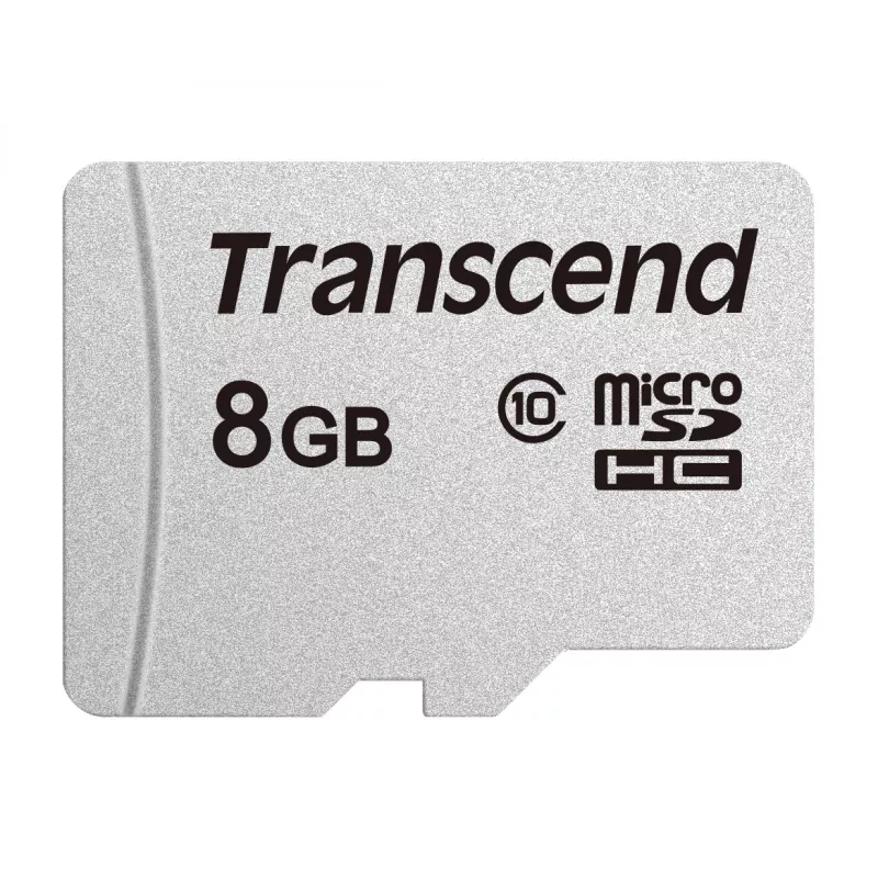 TRANSCEND Micro-SDHC Card 300S 8GB UHS-I U1 senza adattatore
