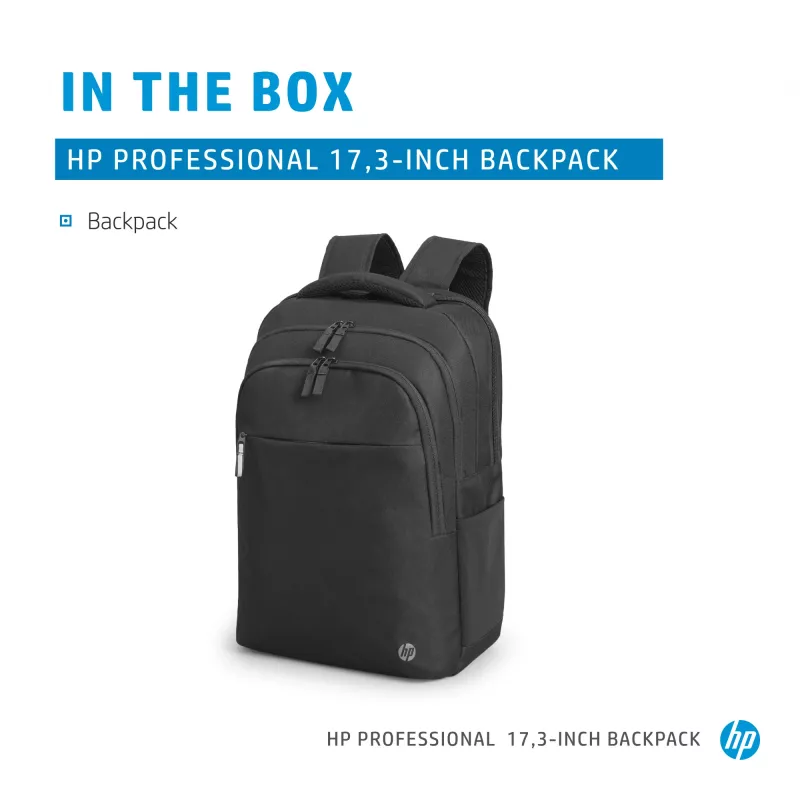 Zaino HP Professional 17,3 pollici, zaino, 740 g