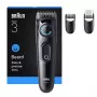 Braun BT3520 Tagliabarba batteria ricaricabile 40 2 cm Nero, Blu