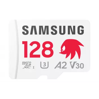 Scheda di memoria MicroSDXC Samsung MB-MD128S, 128 GB, UHS-I, Class 10, U3, lettura fino a 180 MB/s, scrittura 130 MB/s