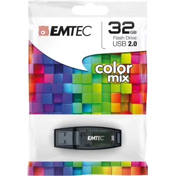 EMTEC C410 Color Mix - 32GB Chiavetta USB - USB 2.0 - Blu