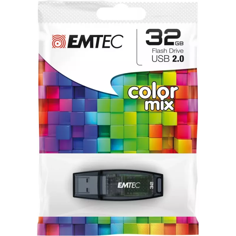 EMTEC C410 Color Mix - 32GB Chiavetta USB - USB 2.0 - Blu
