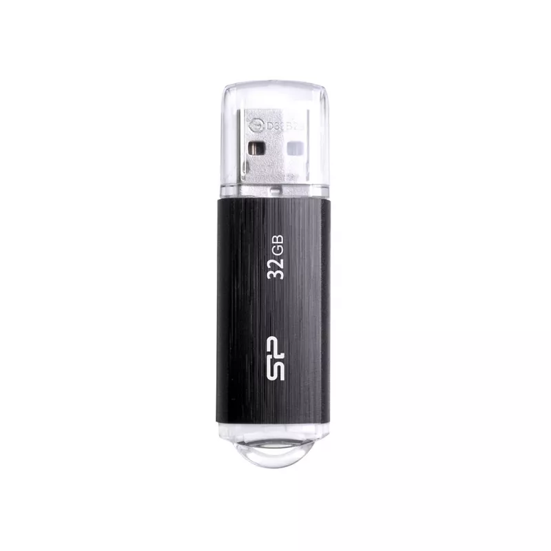 SILICON POWER Ultima U02 - 32 GB Chiavetta USB - USB 2.0 - Nero
