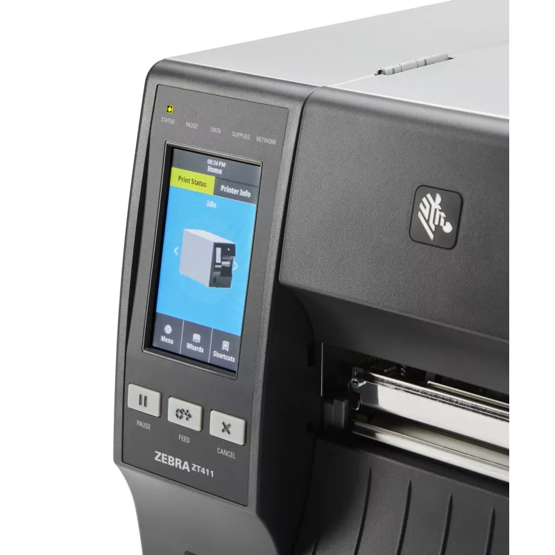 Zebra ZT411 300 x 300 DPI Stampante POS cablata e wireless a trasferimento termico diretto/termico