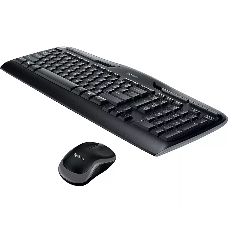 LOGITECH Wireless Desktop Mk330 – nero – QWERTY UK
