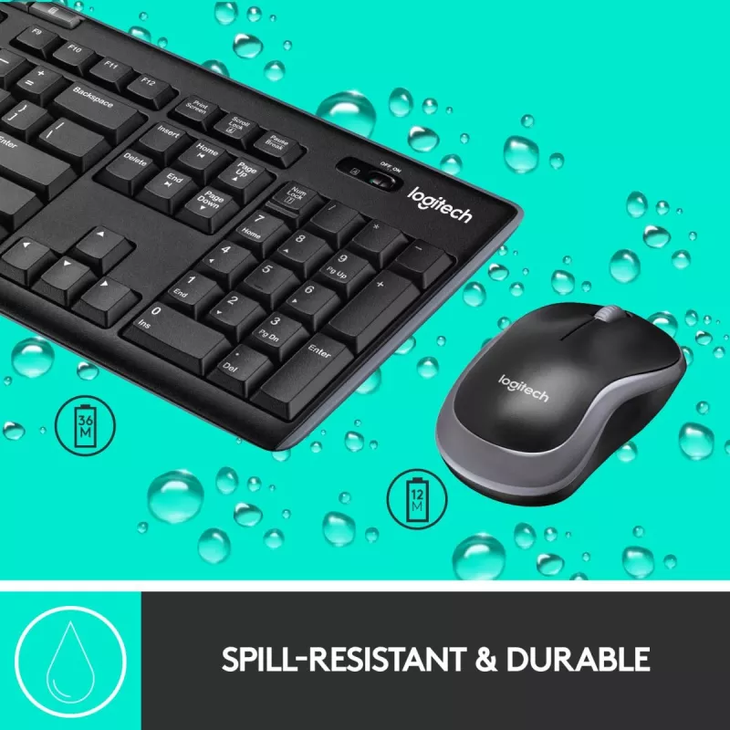 LOGITECH Wireless Desktop MK270 - QWERTZ svizzero-lussemburghese