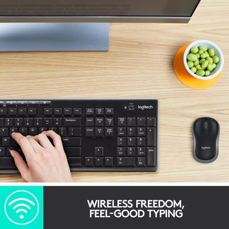 LOGITECH Wireless Desktop MK270 - QWERTZ svizzero-lussemburghese