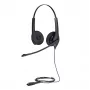 Jabra BIZ 1500 Duo QD EMEA, con filo, ufficio/call center, 20 - 4500 Hz, 74 g, cuffie, nero