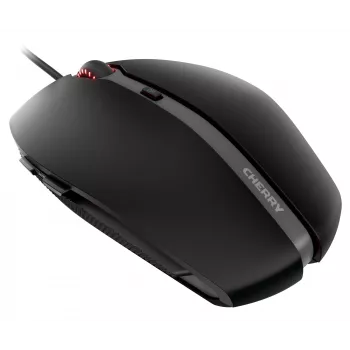 CHERRY GENTIX 4K mouse con cavo, nero, USB, ambidestro, ottico, USB, 3600 DPI, nero