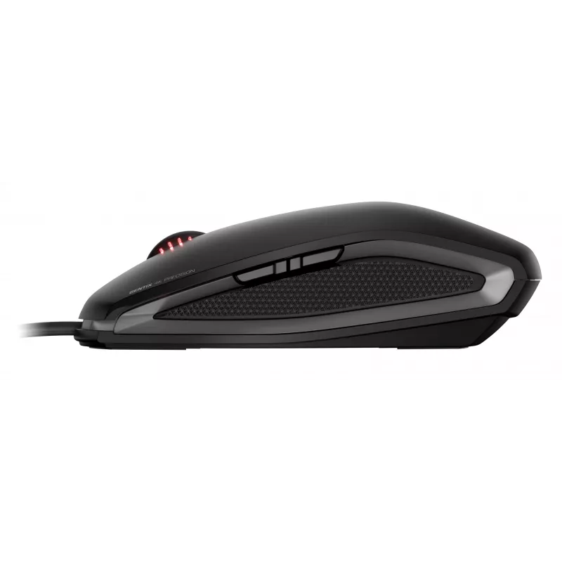 CHERRY GENTIX 4K mouse con cavo, nero, USB, ambidestro, ottico, USB, 3600 DPI, nero