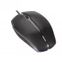 CHERRY GENTIX MOUSE CON FILO ILLUMINATO, nero, USB, ambidestro, ottico, USB Type-A, 1000 DPI, nero