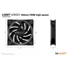 be quiet! Light Wings ventola 120 mm ARGB PWM High-Speed, nero, confezione da 3