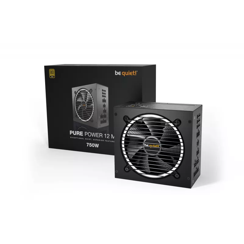be quiet Pure Power 12 M alimentatore 750 W 20+4 pin ATX ATX nero