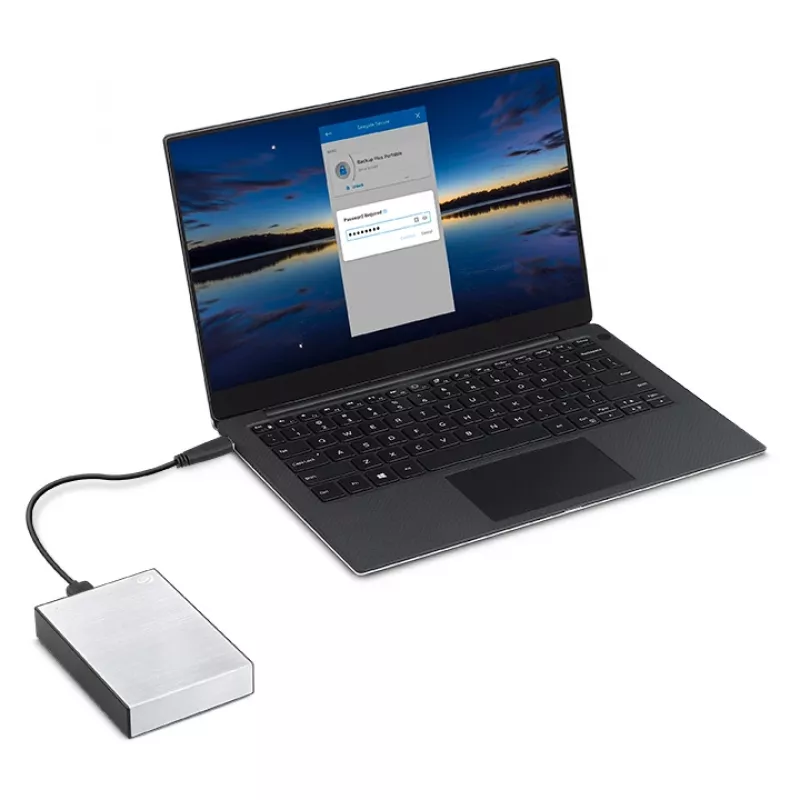 Seagate One Touch HDD esterno portatile, 5 TB, USB 3.0, argento