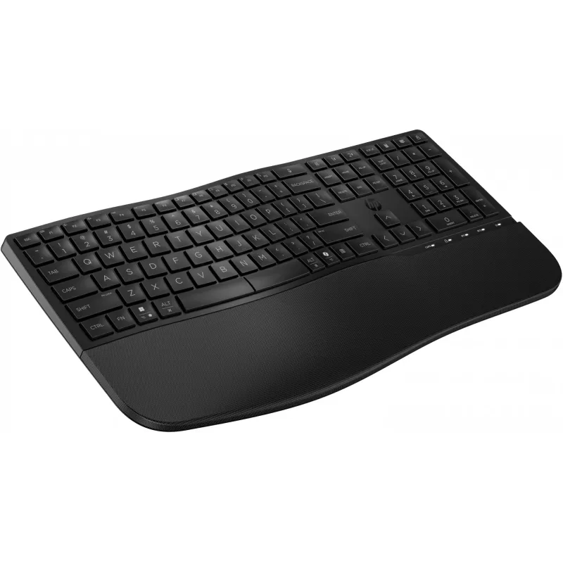 Tastiera HP 685 Comfort Dual-Mode 8T6L9UT#ABB, wireless 2,4 GHz, multi-dispositivo, 23 tasti programmabili, a dimensione standard, QWERTY inglese internazionale, nera