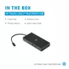 Hub multiporta USB-C HP Travel – HP 1C1Y5AA, host USB-C, HDMI 2.0, VGA, 1×RJ-45, 2×USB-A 3.2 Gen1, 2×USB 2.0, lettore di schede MicroSD, nero