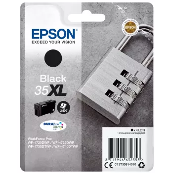 Epson Padlock confezione singola nero 35XL inchiostro DURABrite Ultra