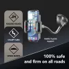 Cellularline Hug Flex - supporto universale per smartphone da auto con fissaggio a ventosa