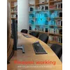 KeySonic KSK-8023BTRF (DE) tastiera universale Bluetooth QWERTZ tedesco antracite, nero