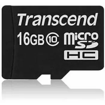 Memoria flash Transcend 16 GB MicroSDHC Class 10 TS16GUSDC10