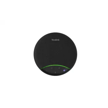 Yealink SP92 con dongle USB-C/A speakerphone USB, universale, nero, 80 dB, tasti, 80 dB, 100 - 20000 Hz