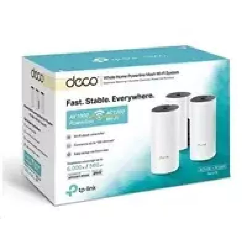 TP-Link AC1200 + AV1000 Whole Home Hybrid Mesh Wi-Fi System, confezione da 3