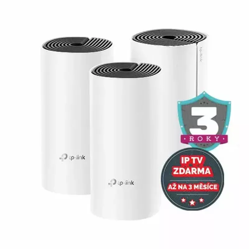 TP-Link AC1200 + AV1000 Whole Home Hybrid Mesh Wi-Fi System, confezione da 3