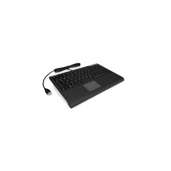 KeySonic ACK-540U+ (DE) tastiera office USB QWERTZ tedesco nero