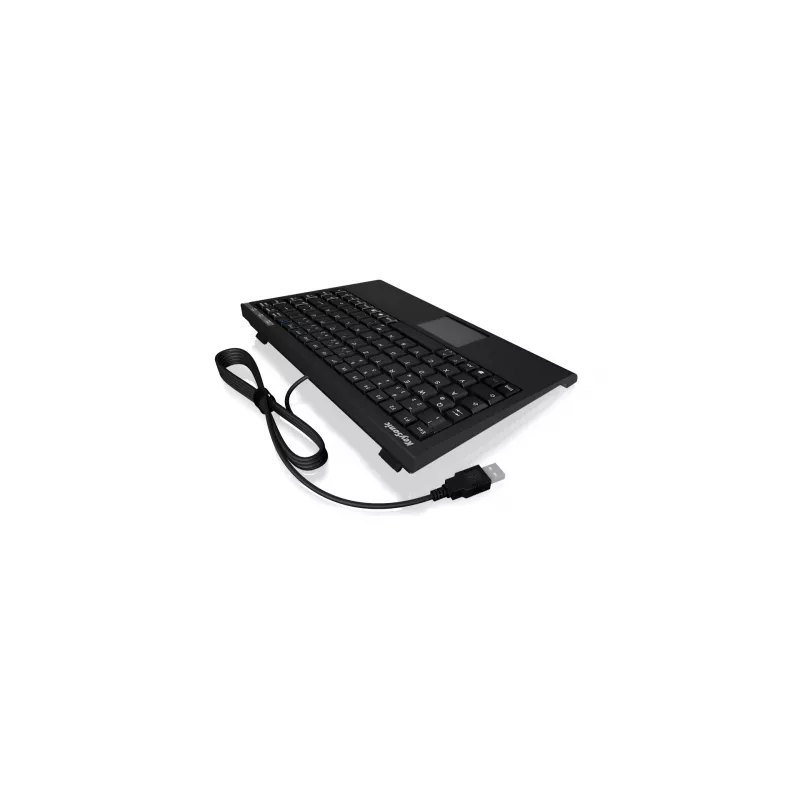 KeySonic ACK-540U+ (DE) tastiera office USB QWERTZ tedesco nero