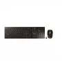 CHERRY DW 9100 SLIM tastiera mouse inclusi universale RF Wireless + Bluetooth QWERTZ svizzero nero