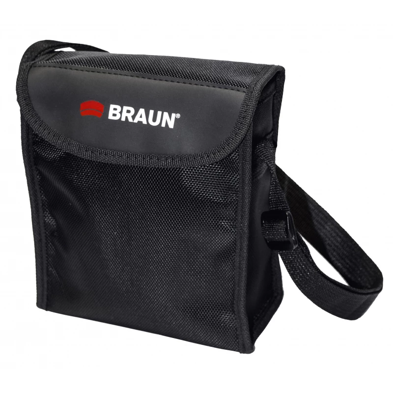 Braun Compagno 8 x 34 WP binocolo BAK-4 tetto nero