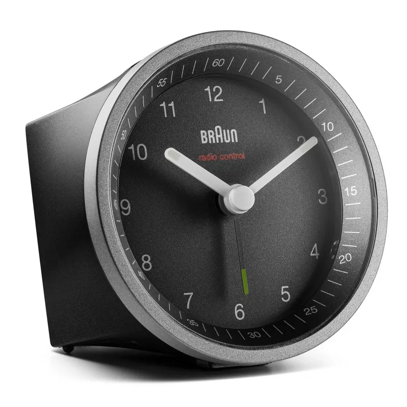 Braun BC07 sveglia al quarzo nero