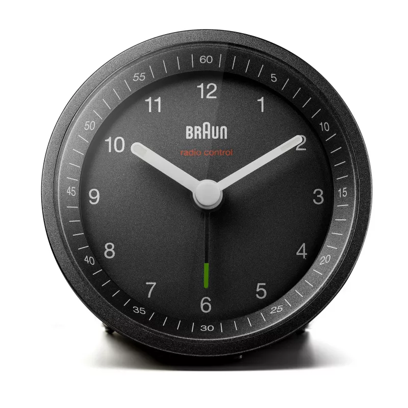 Braun BC07 sveglia al quarzo nero