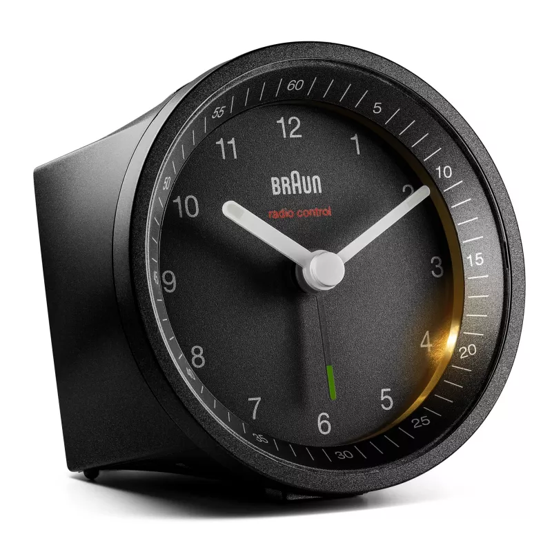 Braun BC07 sveglia al quarzo nero