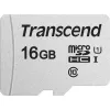 TRANSCEND scheda Micro SDHC 300S 16 GB UHS-I U1 con adattatore