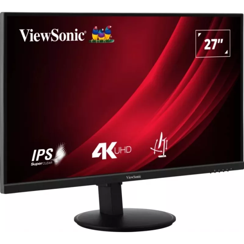 Viewsonic VG Series VG2708-4K monitor per computer 68,6 cm (27 inch) 3840 x 2160 pixel 4K Ultra HD LED nero