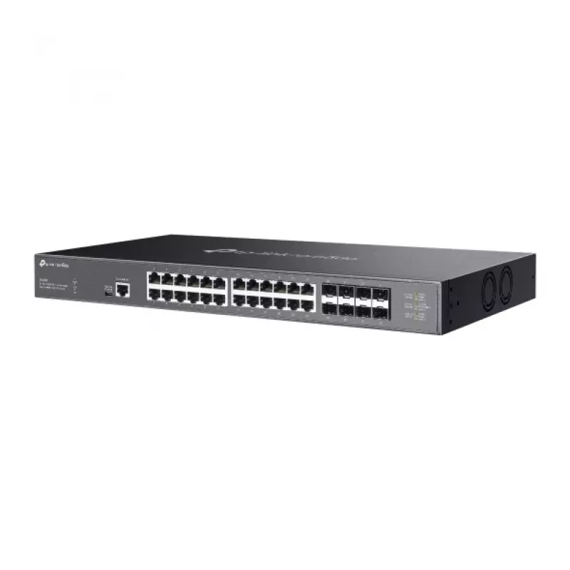 TP-Link Omada switch gestito L2+ 24 porte 10GBASE-T con 8 slot 10GE SFP+