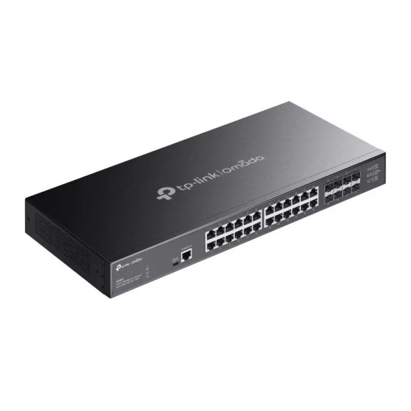 TP-Link Omada switch gestito L2+ 24 porte 10GBASE-T con 8 slot 10GE SFP+