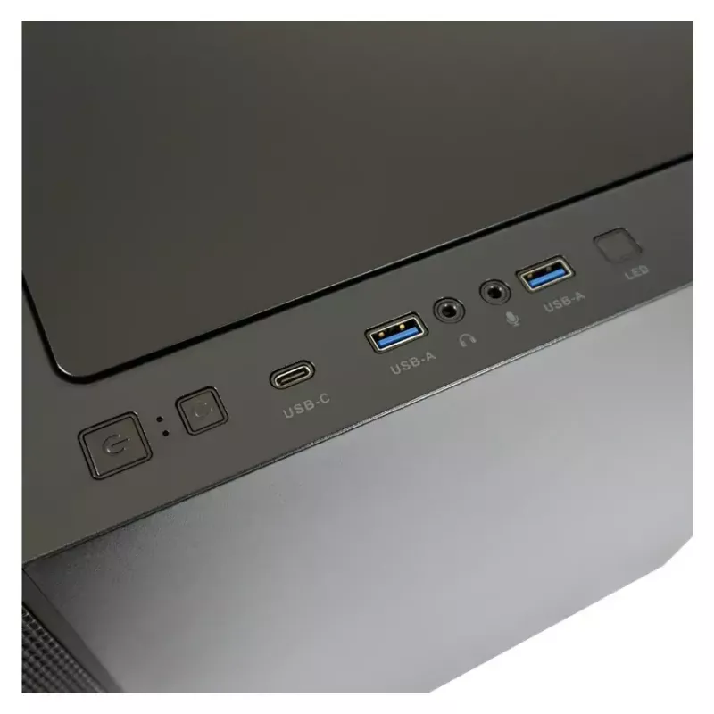Case per PC LC-Power LC-8000B-ON Midi Tower nero