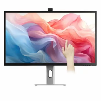 ALOGIC Desktop Monitor - Clarity Max Touch - 32in TouchScreen - 3840x2160 (4K UHD) con USB-C Power Delivery e webcam