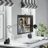 Monitor touchscreen ALOGIC Clarity Max Touch 32C4KPDWT, 32 pollici, 3840x2160 4K UHD, 65 W Power Delivery, webcam da 8 MP, hub USB, nero/argento