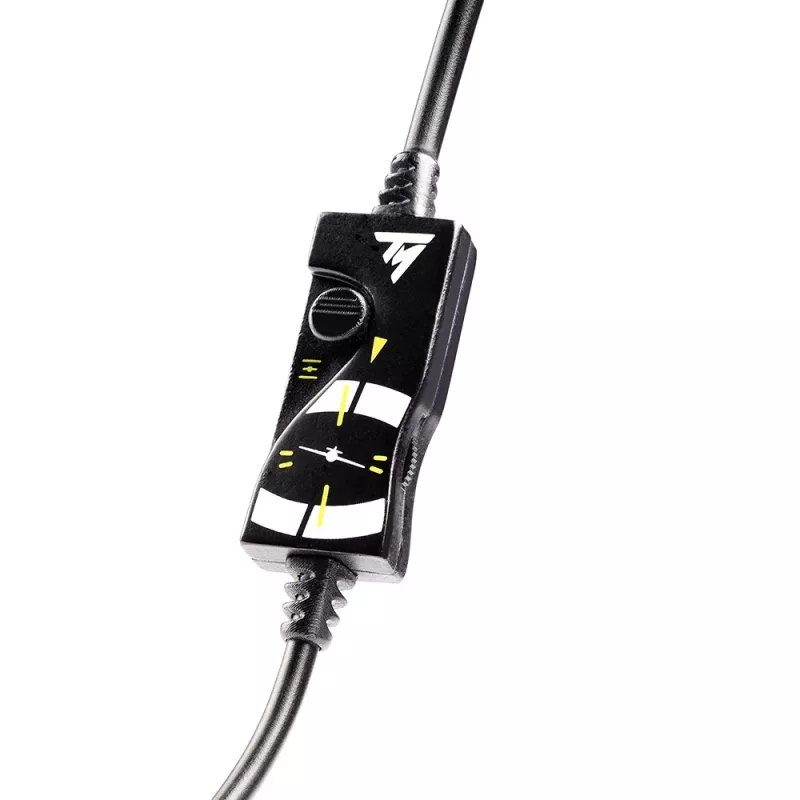 Thrustmaster T.Flight U.S. Air Force cuffie con filo archetto aviazione/controllo del traffico aereo nero, grigio
