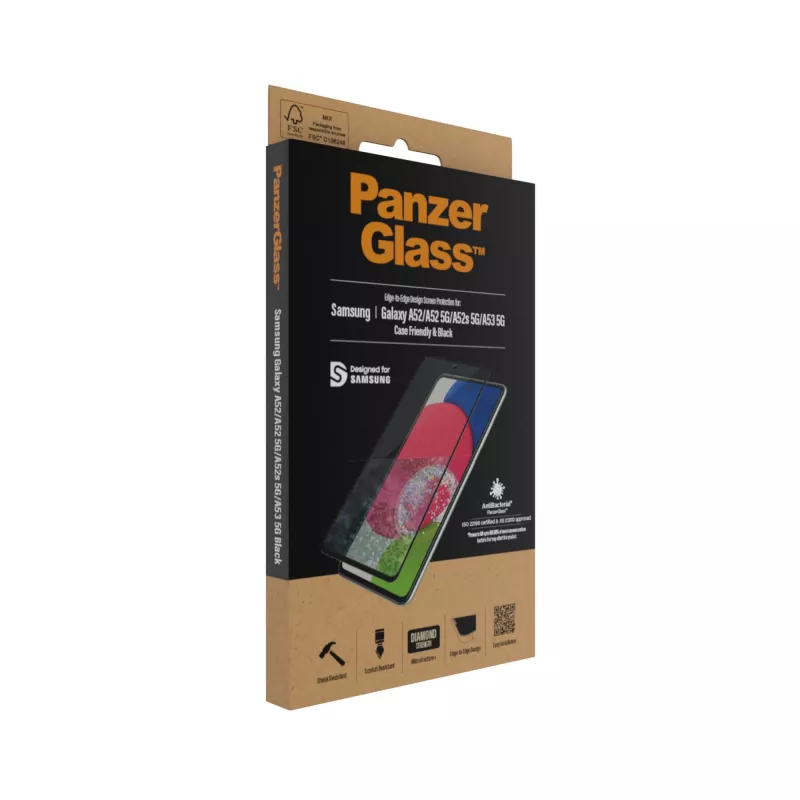 PanzerGlass ® pellicola protettiva per display per Samsung Galaxy A52 | A52 5G | A52s 5G | A53 5G