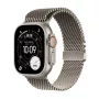 APPLE Watch Ultra 3 (2025) 5g 49mm cassa in titanio naturale con cinturino Milanese in titanio naturale M