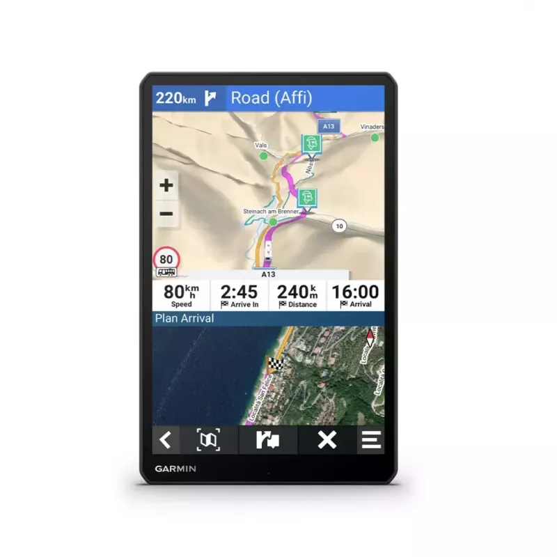 Navigator Garmin Camper 1095 nero