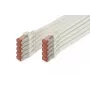 DIGITUS cavo patch - CAT6 - S/FTP - Snagless - Cu - 2 m - bianco - confezione da 10