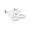 Logitech Scribe 960-001332 telecamera per lavagne, Full HD 1080p, 15 fps, USB, Bluetooth, bianco sporco
